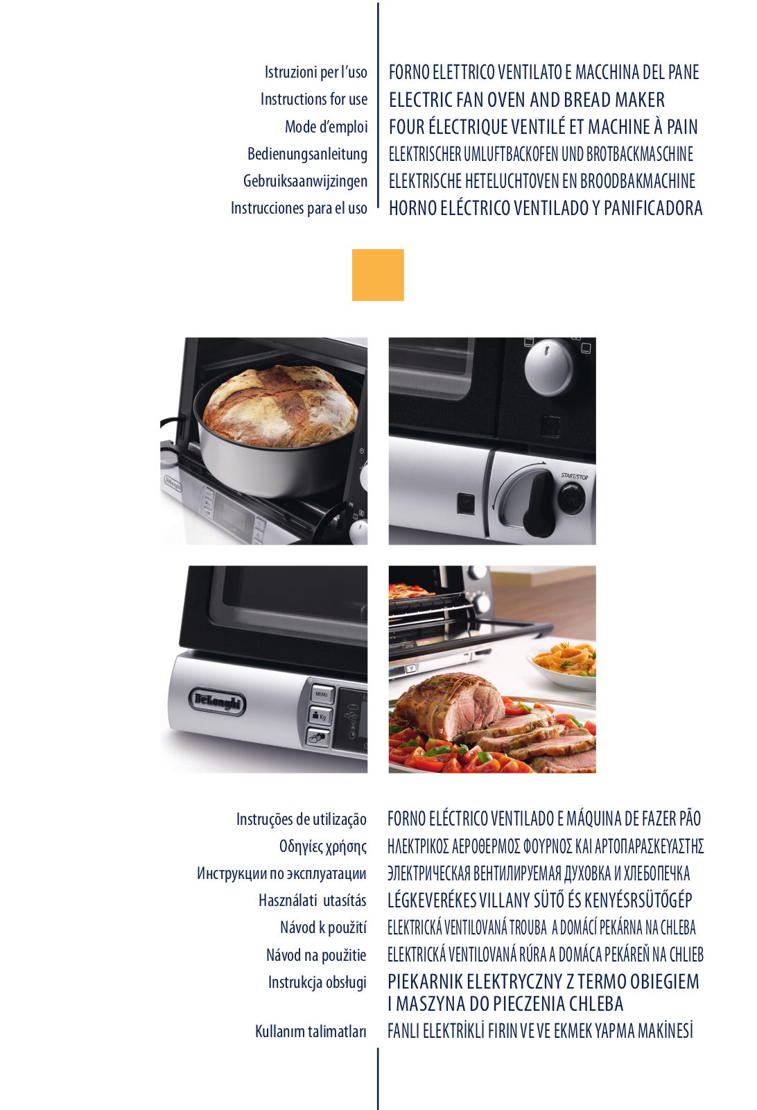 DELONGHI EOB2071 User Manual