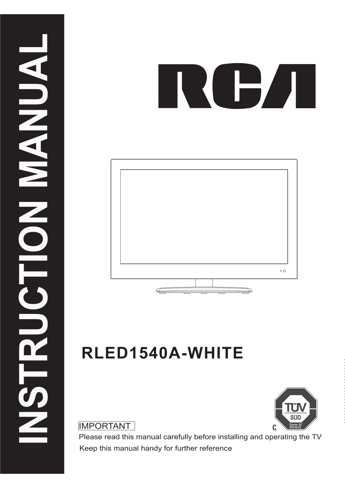 Curtis RLED1540A User Manual