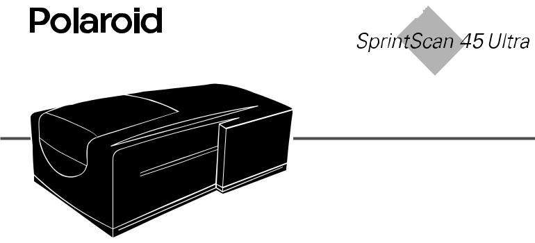 Polaroid SprintScan 45 Ultra Quick Installation Guide