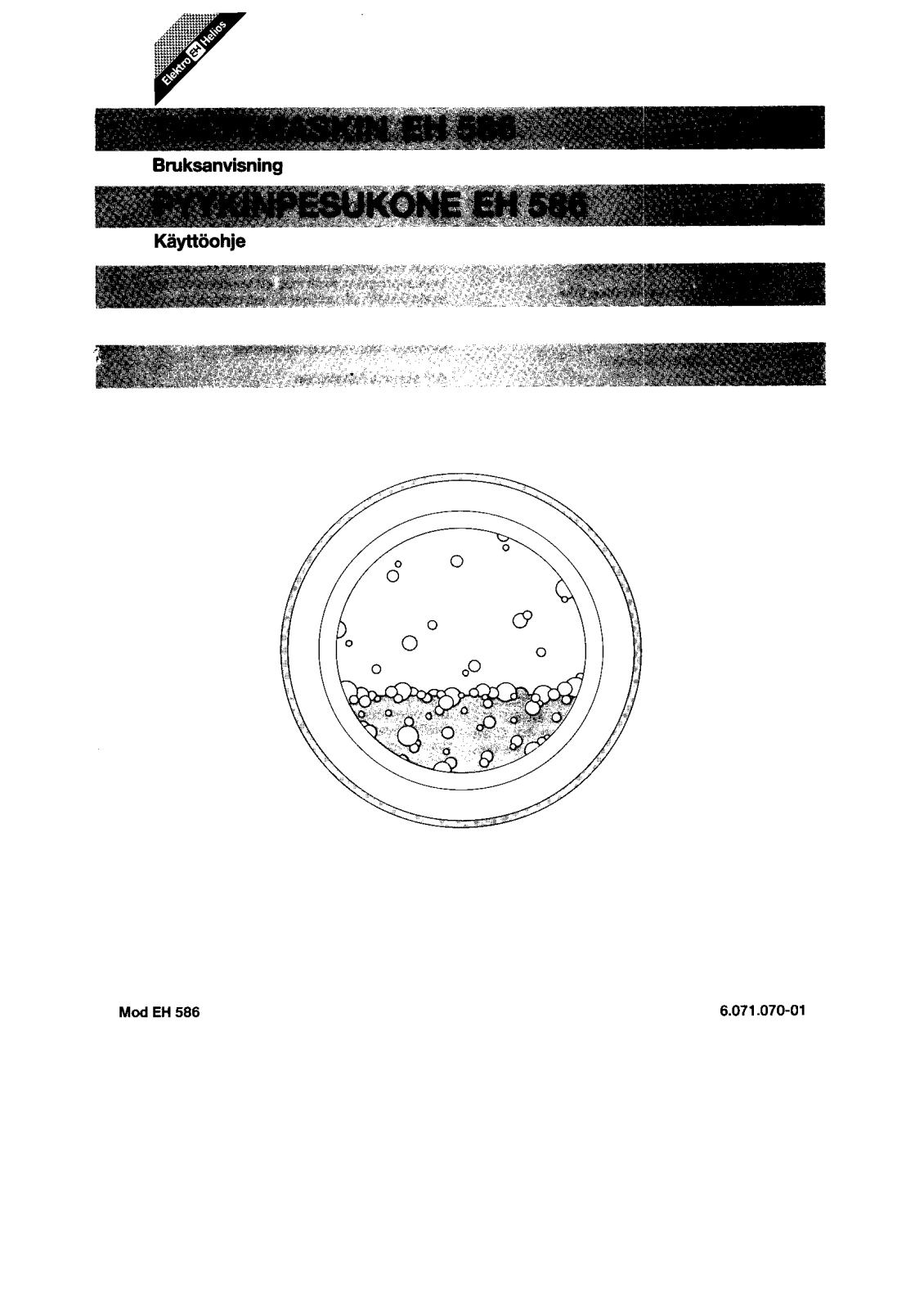 Elektro helios EH586 User Manual