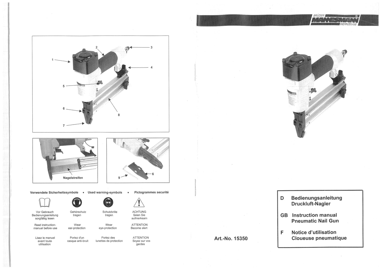 Mannesmann M15350 User Manual