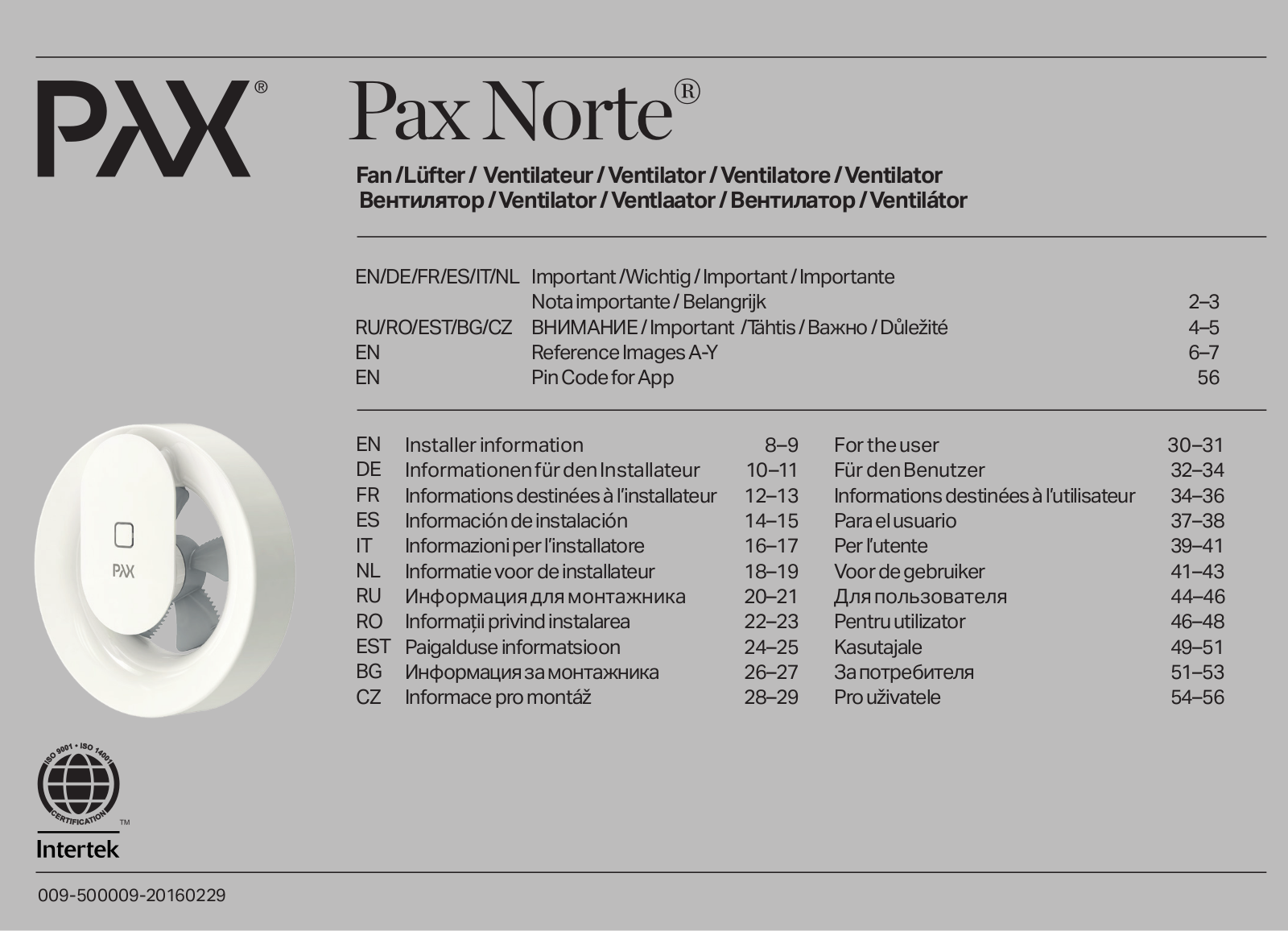 PAX Norte User Manual