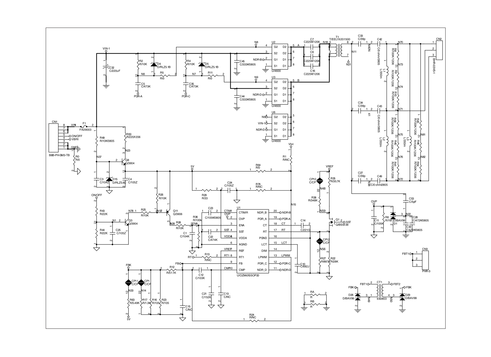 Philips OZ960 Schematic