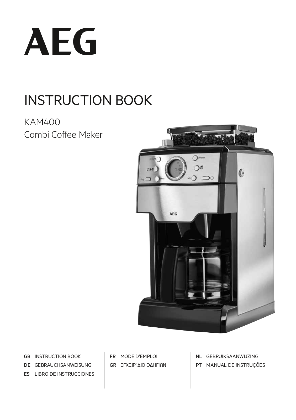 AEG KAM400 operation manual