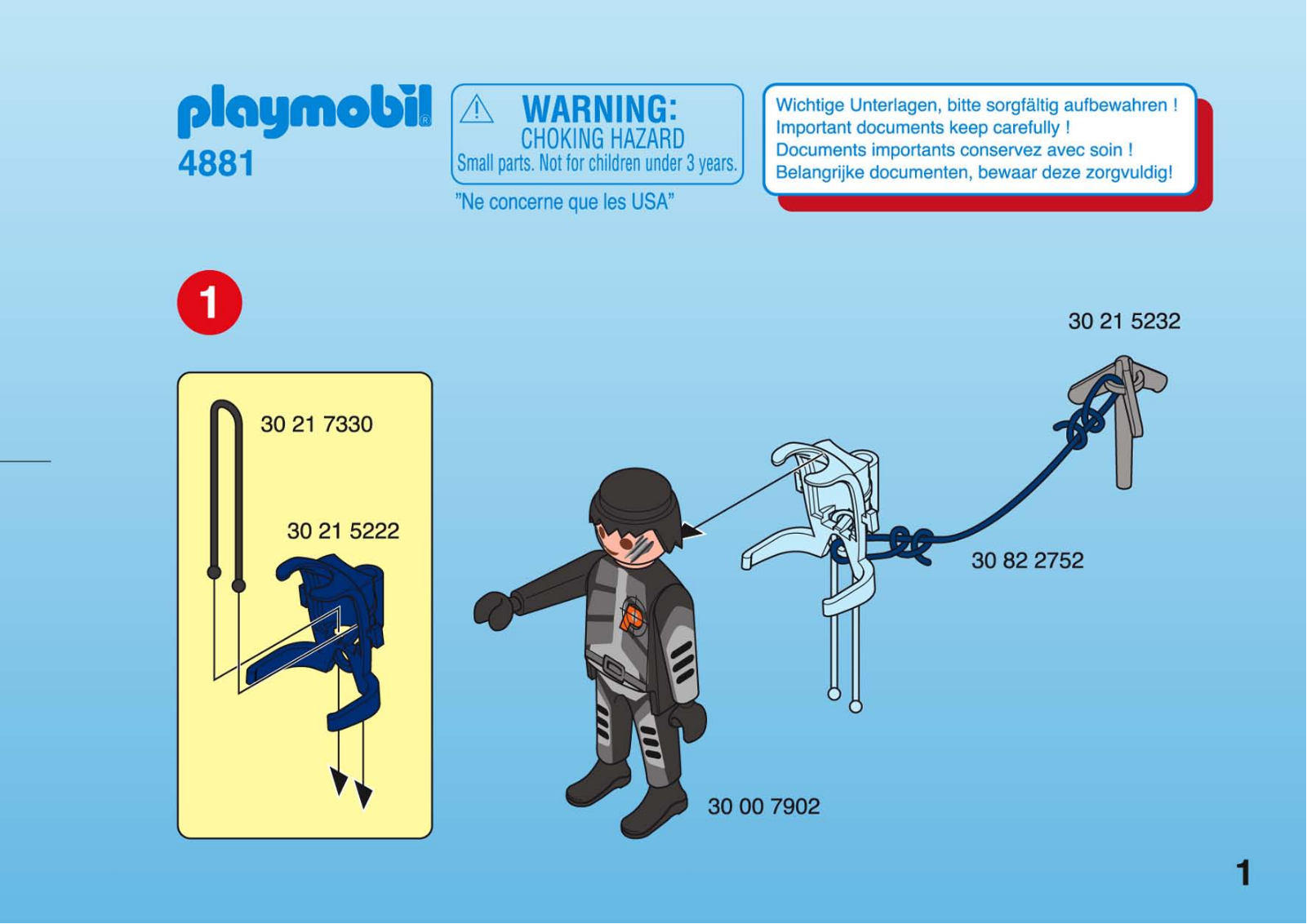 Playmobil 4881 Instructions