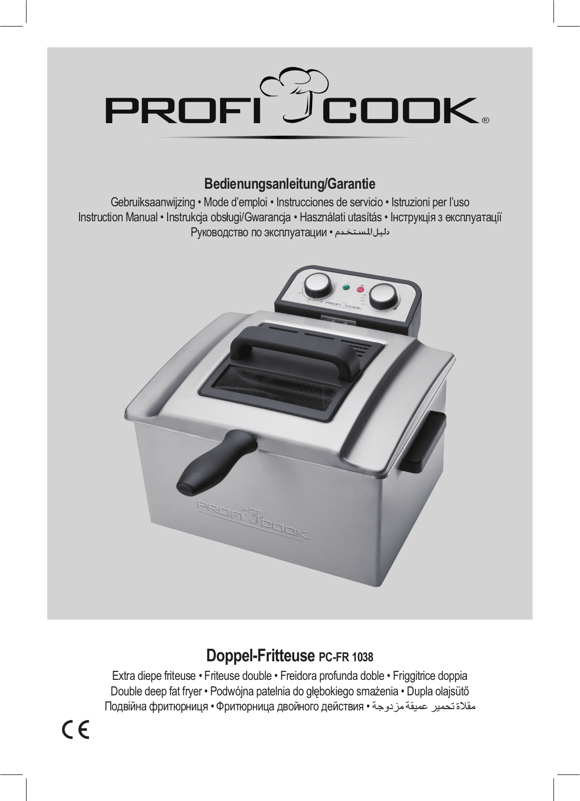 Profi Cook PC-FR 1038 User guide