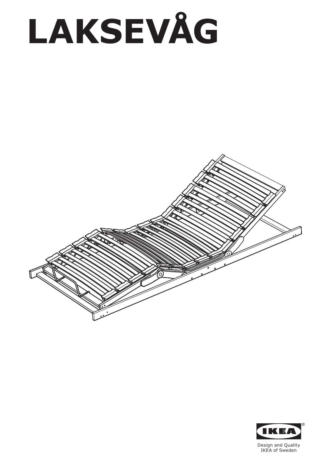 IKEA LAKSEVAG User Manual