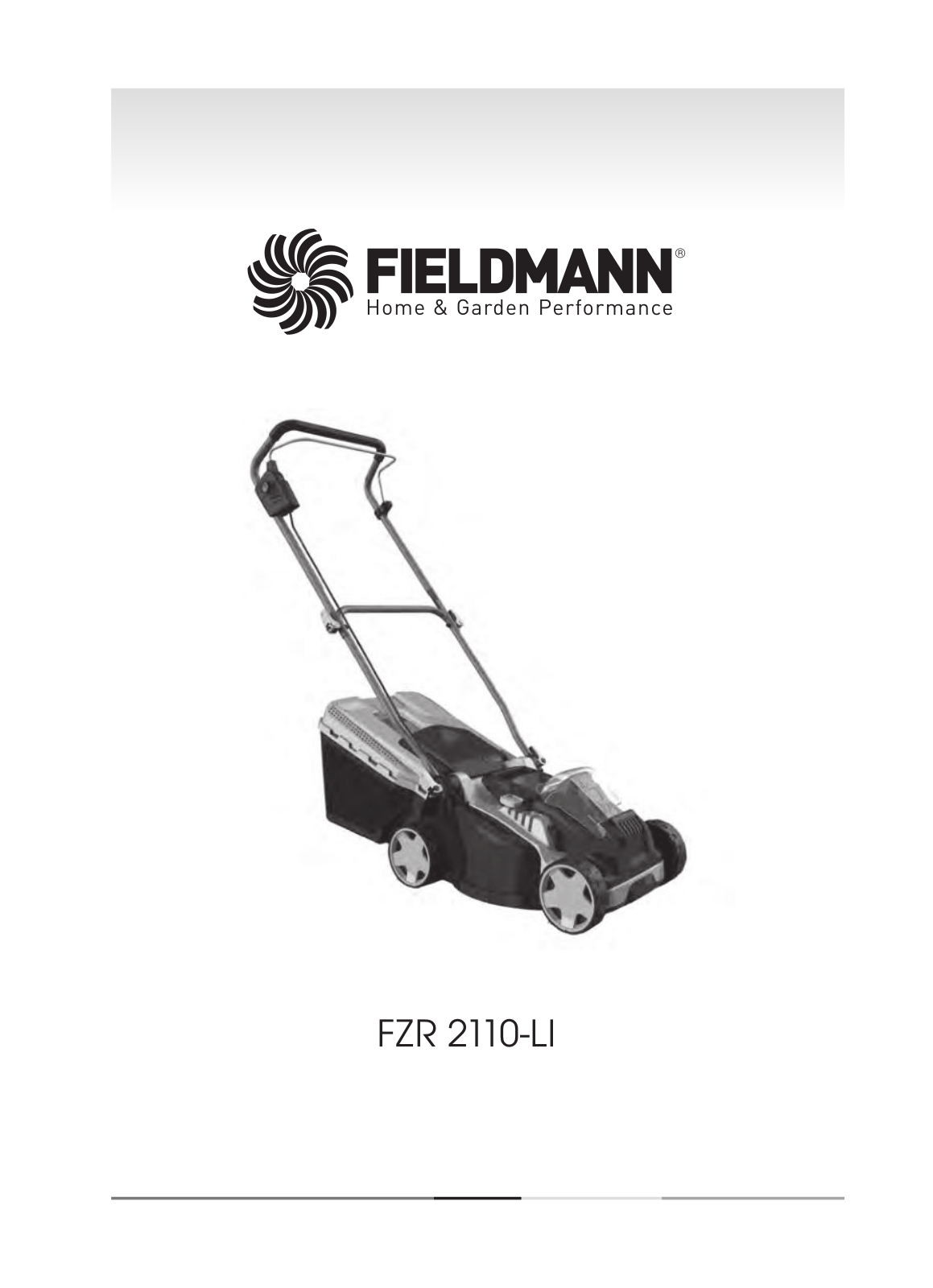 Fieldmann FZR 2110-LI User guide - ManualMachine.com