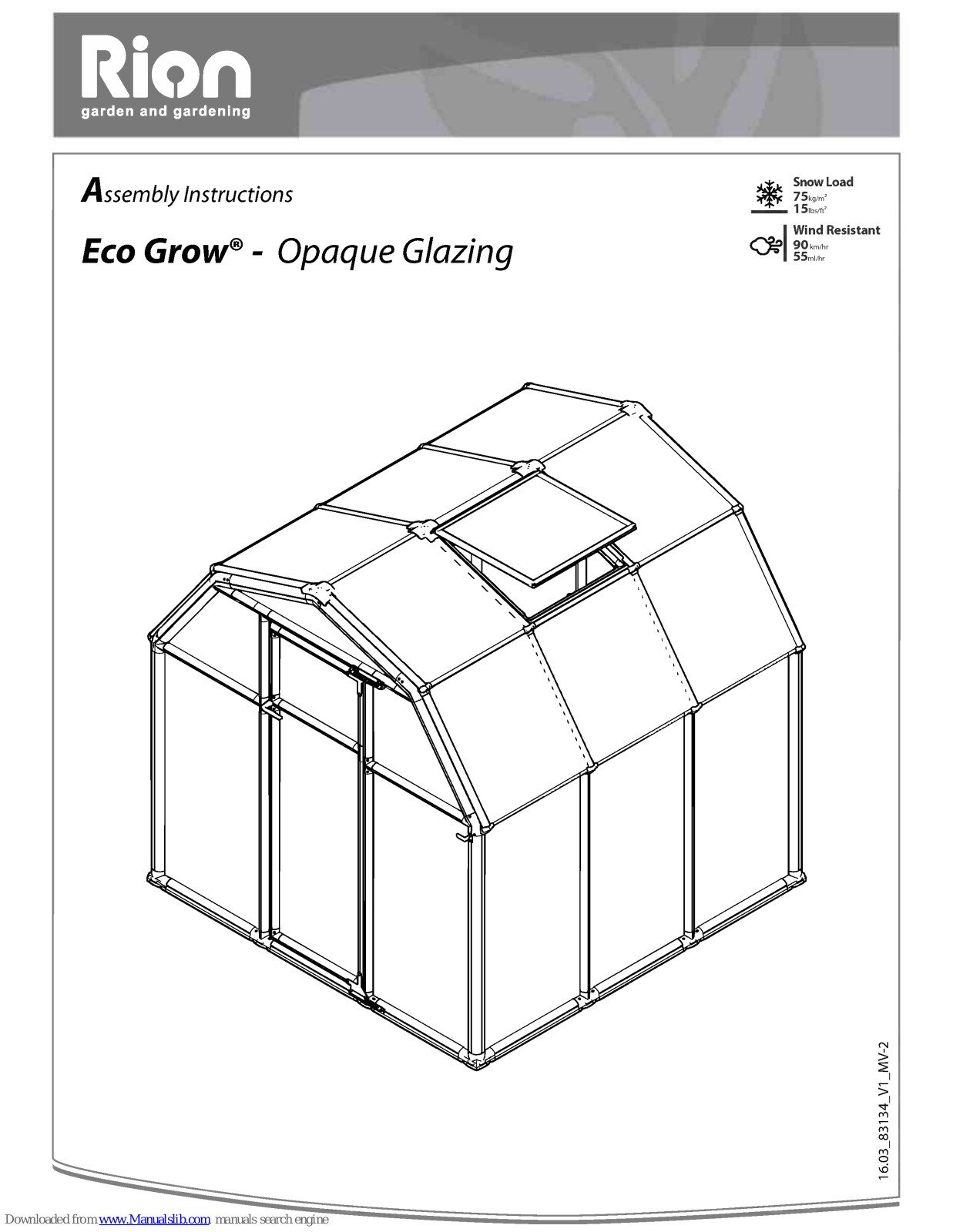 Rion Eco Grow Assembly Manual - ManualMachine.com