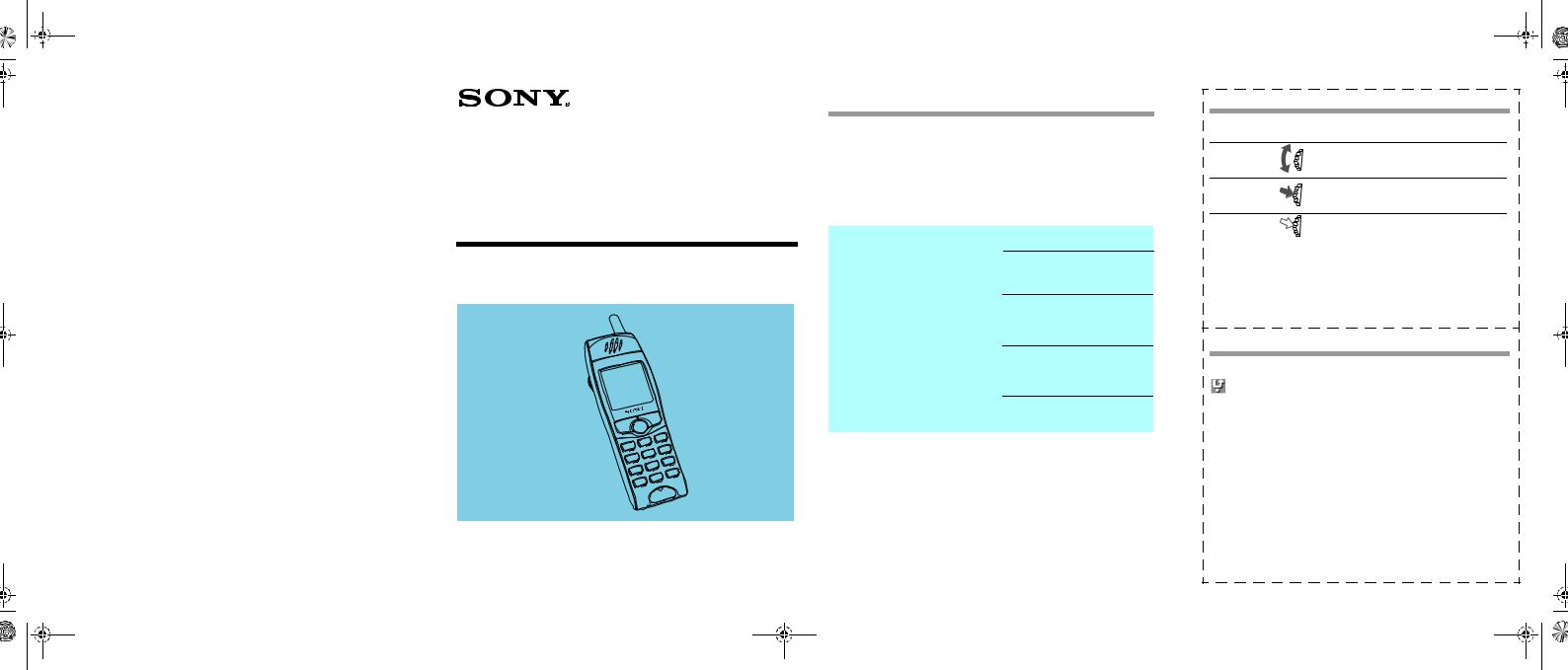Sony CMD-J5, CMD-J6 User Manual