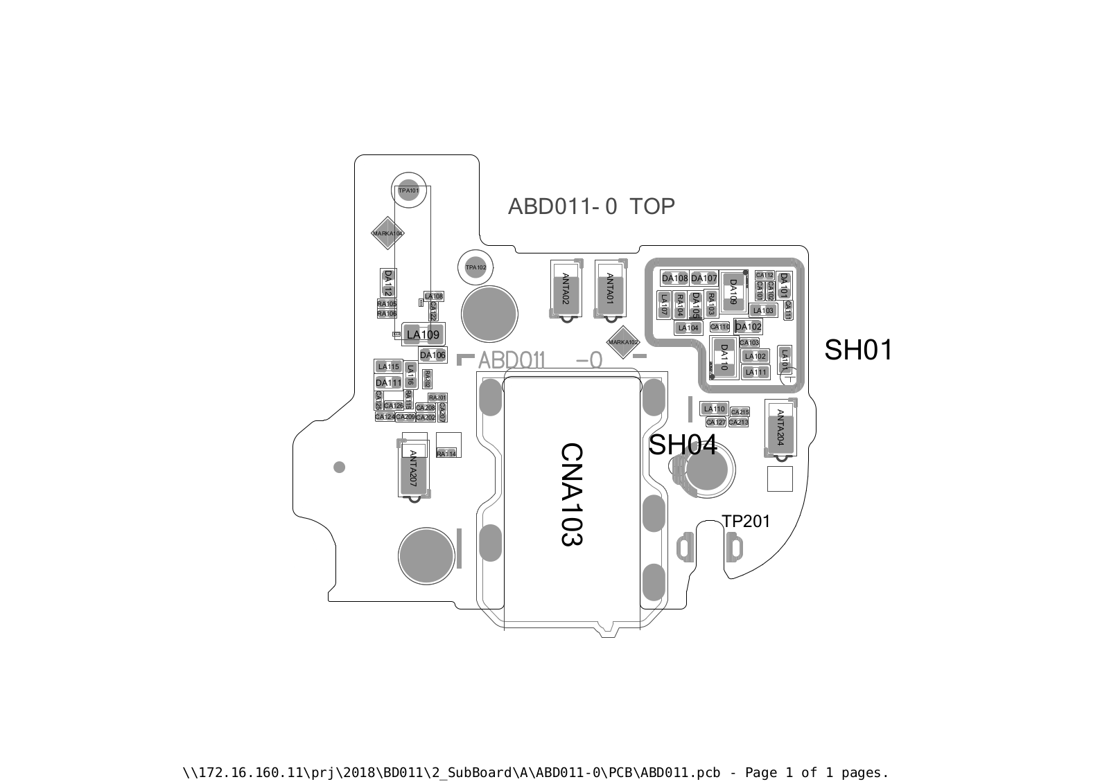 Oppo A83 Schematics pcb sub