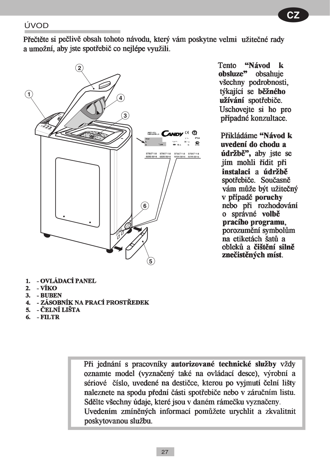 Candy CTS102TUNI User Manual