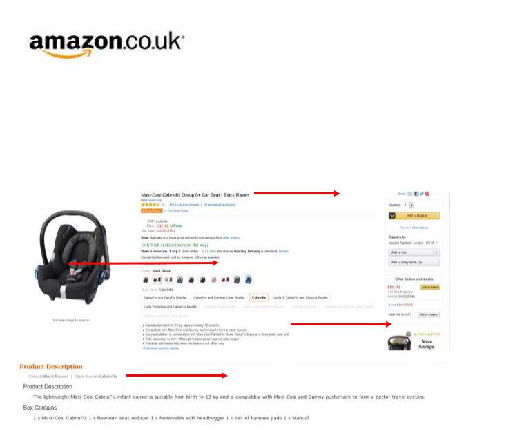 Amazon Baby Product User Manual