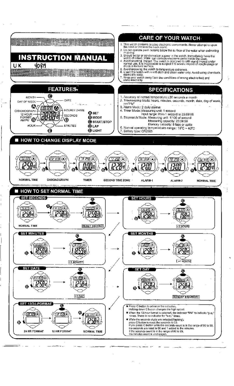 Golden State International 40-819 User Manual