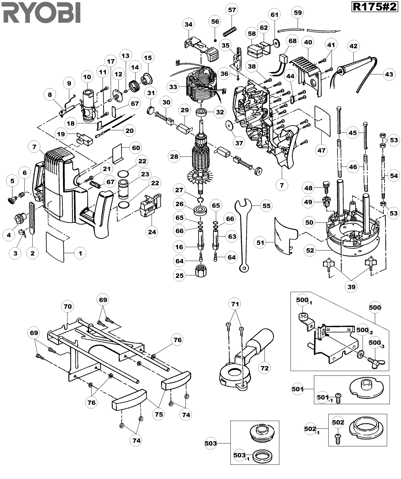 Ryobi R175-2 User Manual