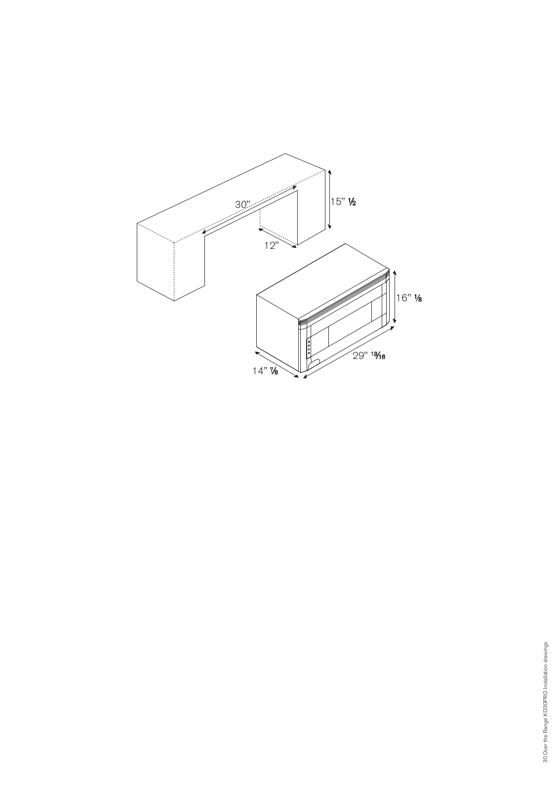 Bertazzoni KO30PROX Installation Guide