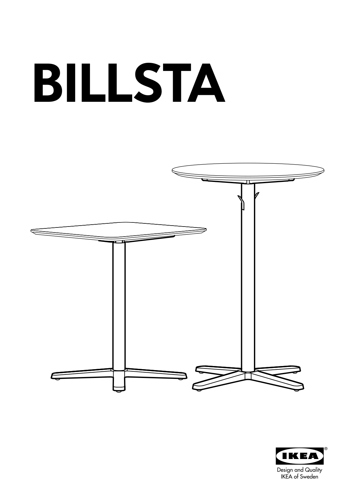 Ikea S69128713, S79128703, S29128705, S19128715 Assembly instructions