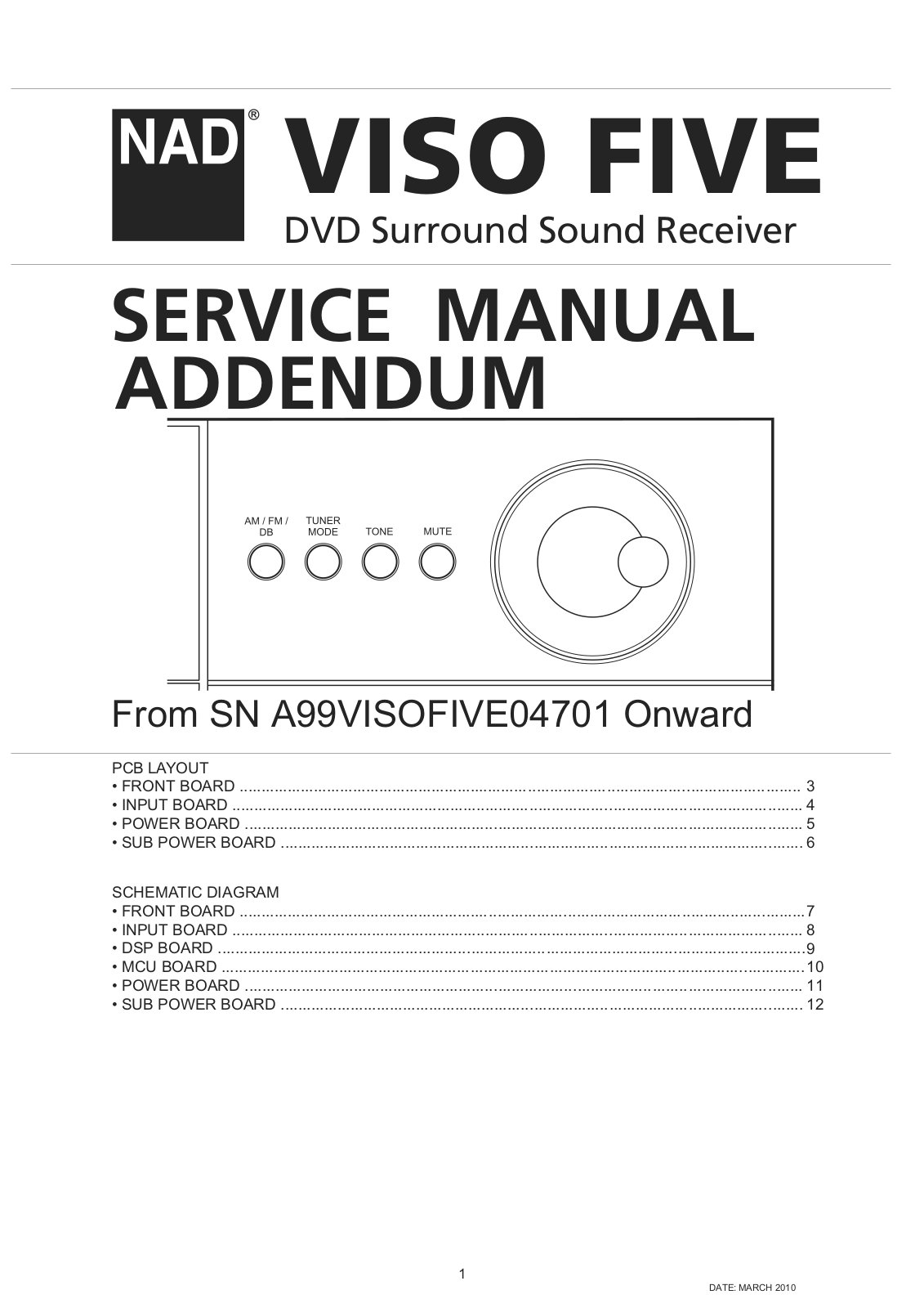 Nad Viso Five-2 Schematic