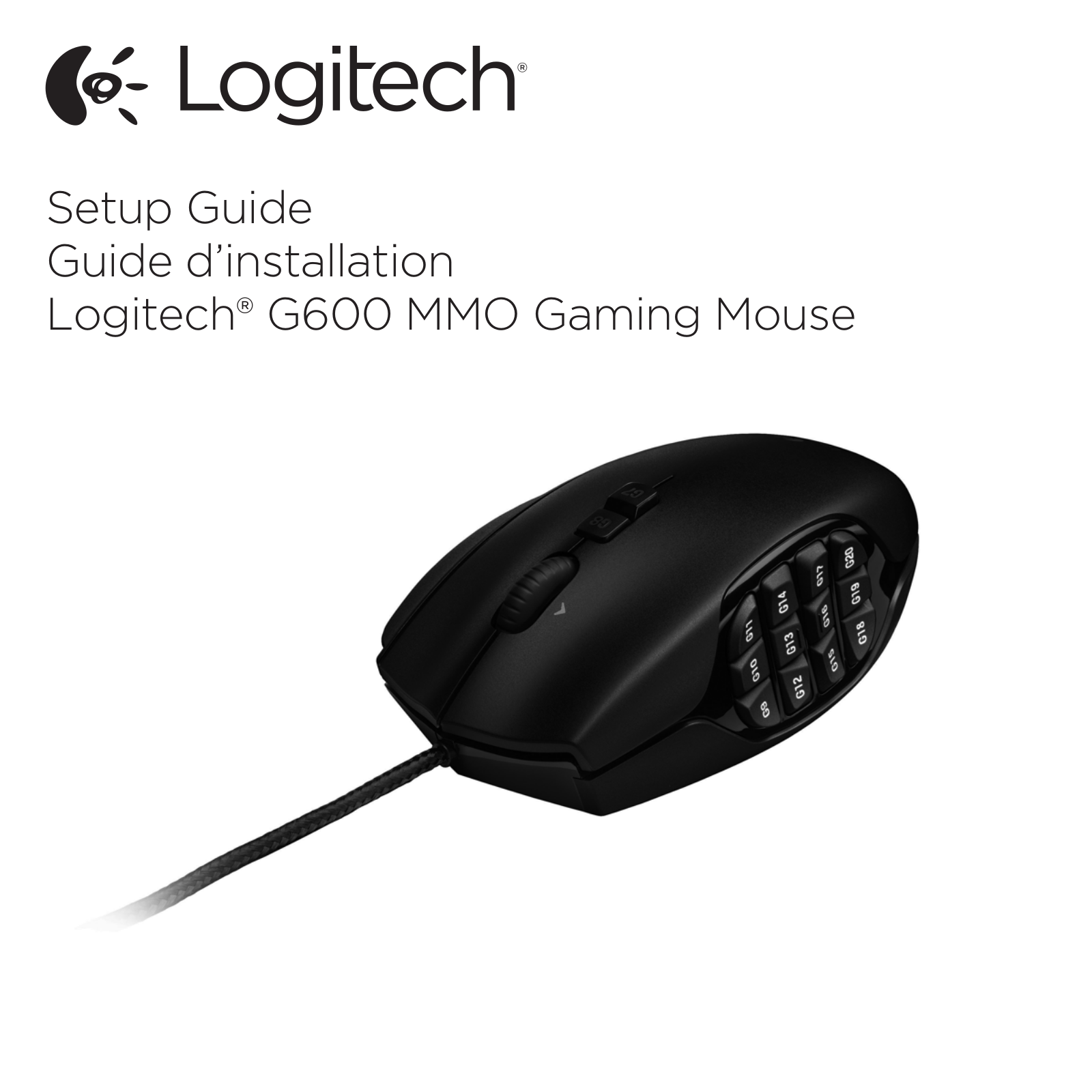 Logitech G600 User Manual 2