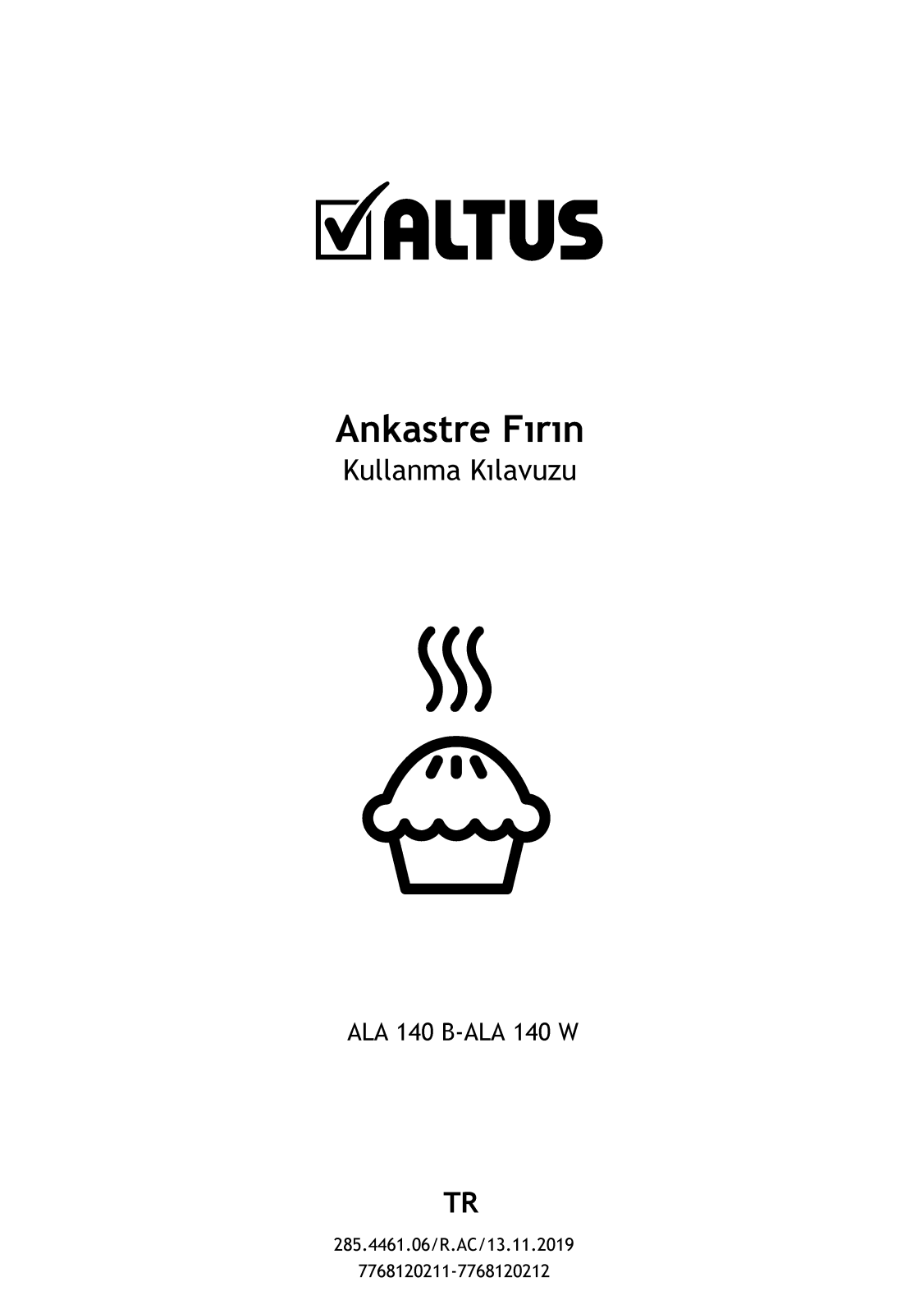 Altus ALA140W, ALA140B User manual