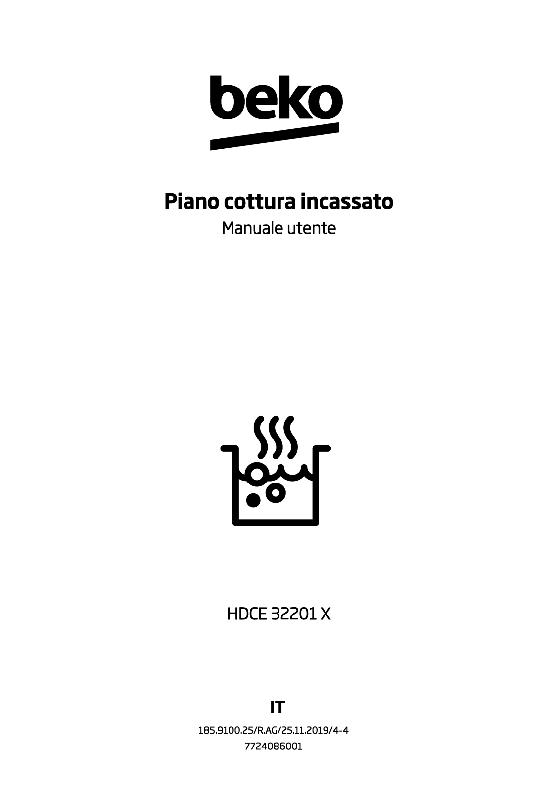 Beko HDCE 32201 X User manual