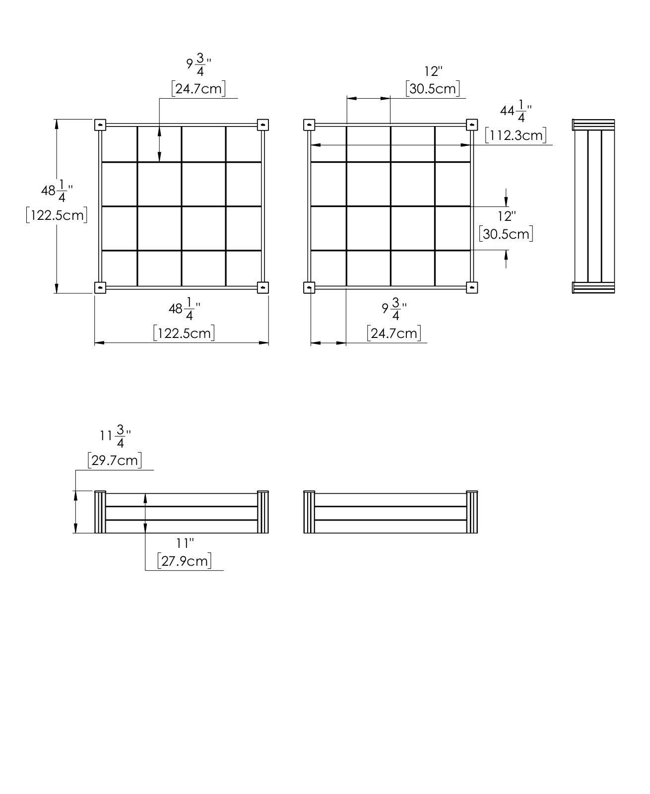 Vita ZNE10091 Dimensions