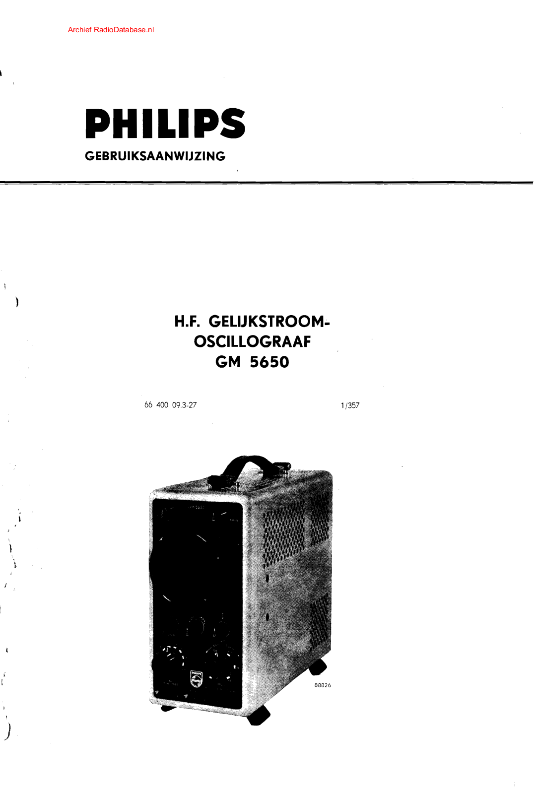Philips GM5650 User Manual