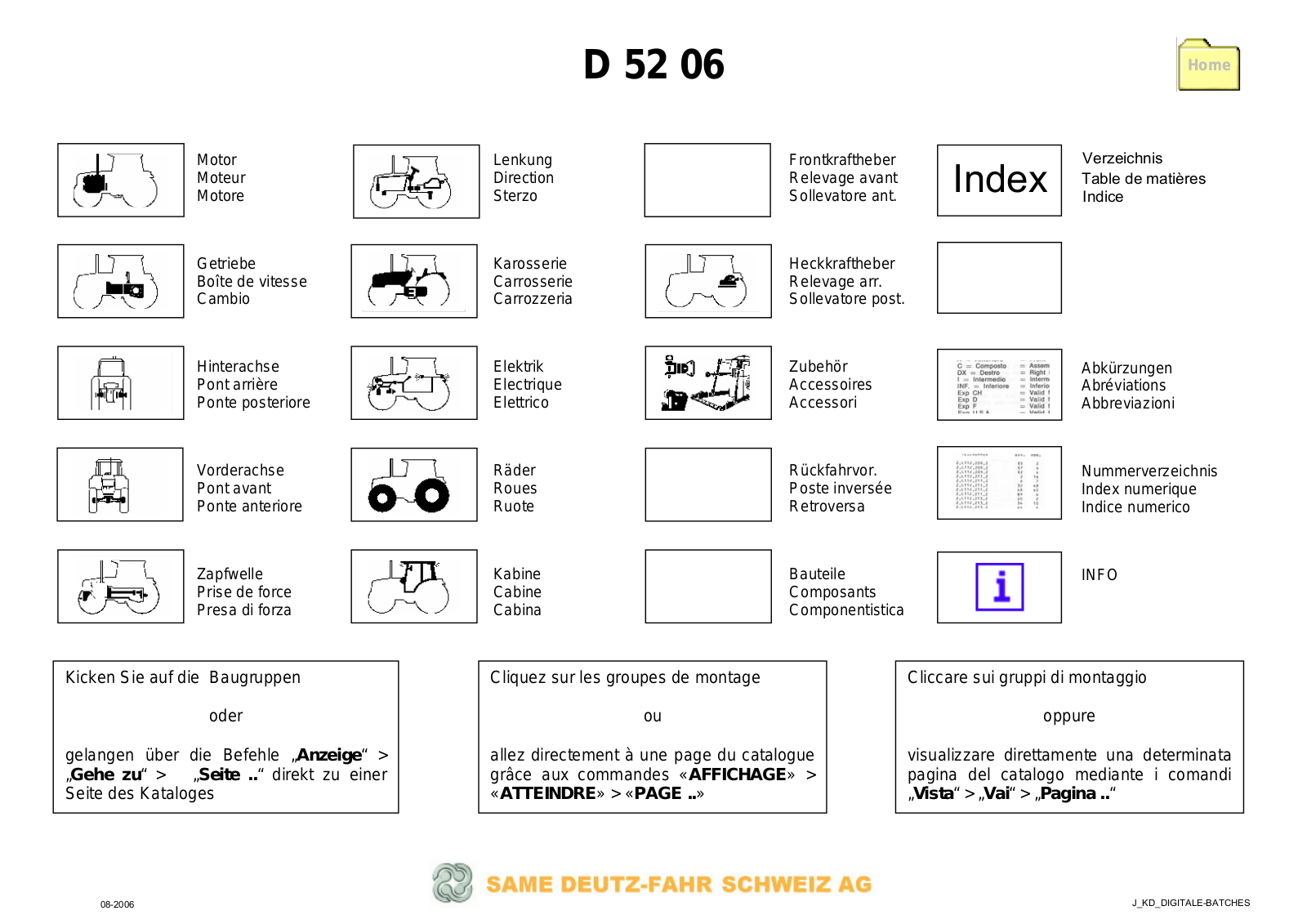 Deutz D5206 Service manual