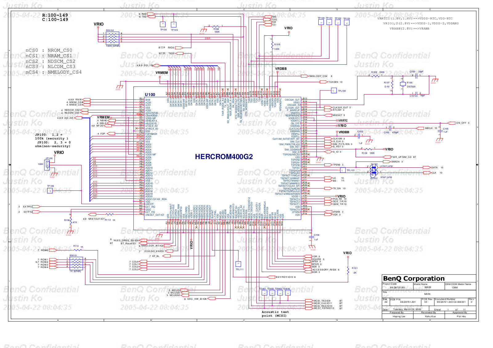 Siemens AP75, M315 Diagram