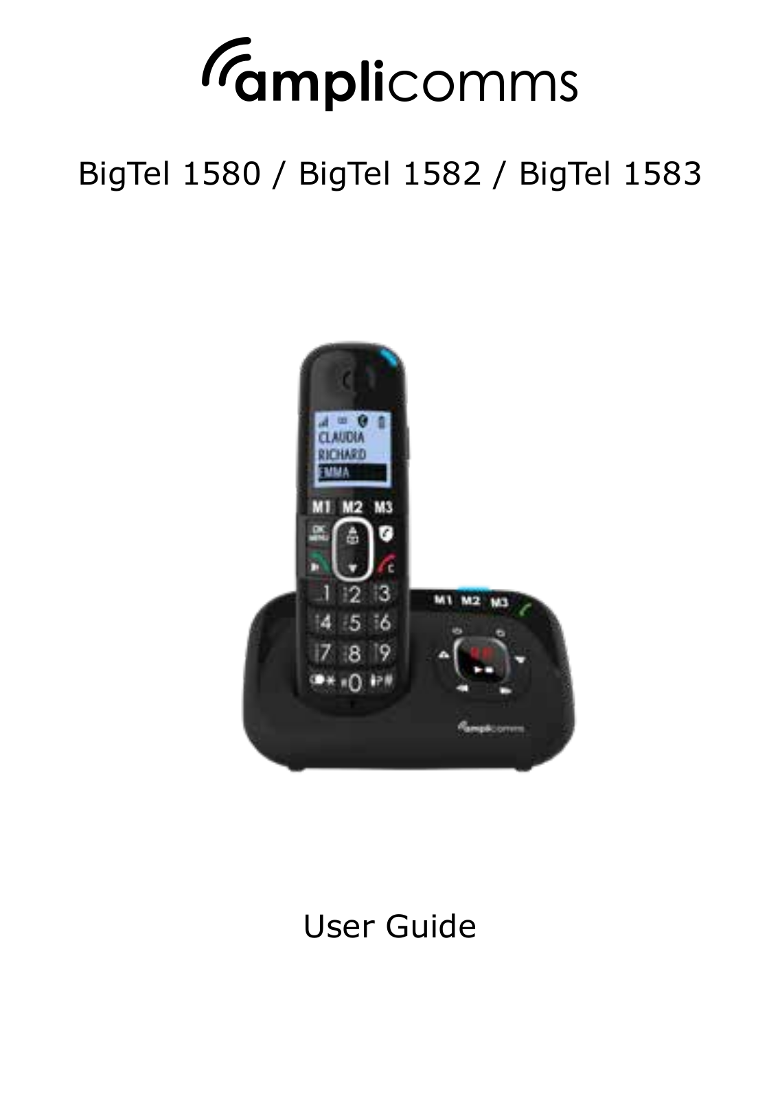 Amplicomms BigTel 1580, BigTel 1582, BigTel 1583 User guide