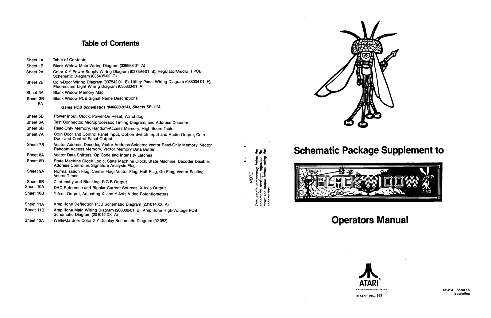 ATARI SP-234 User Guide