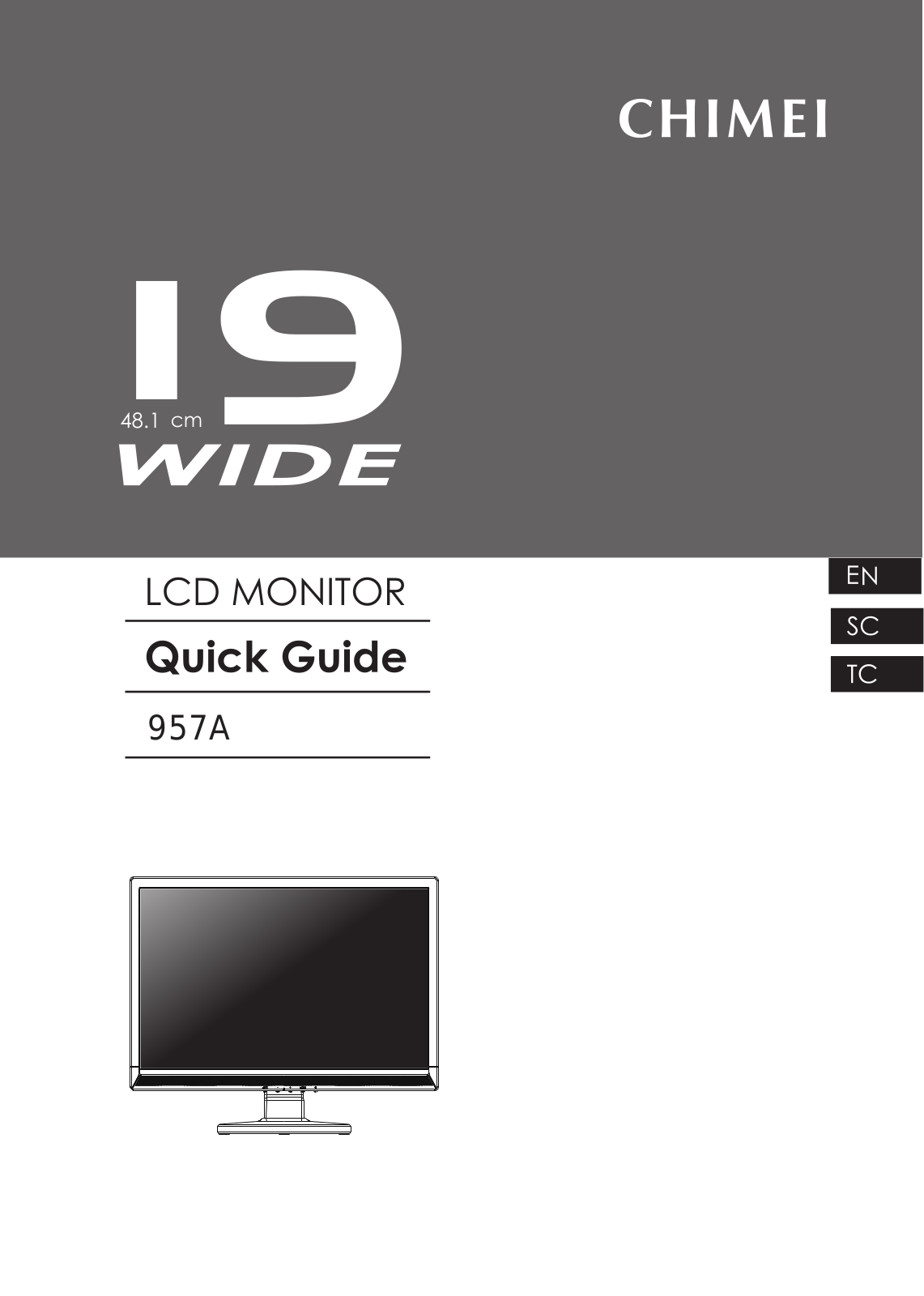 CHIMEI 957A User Guide