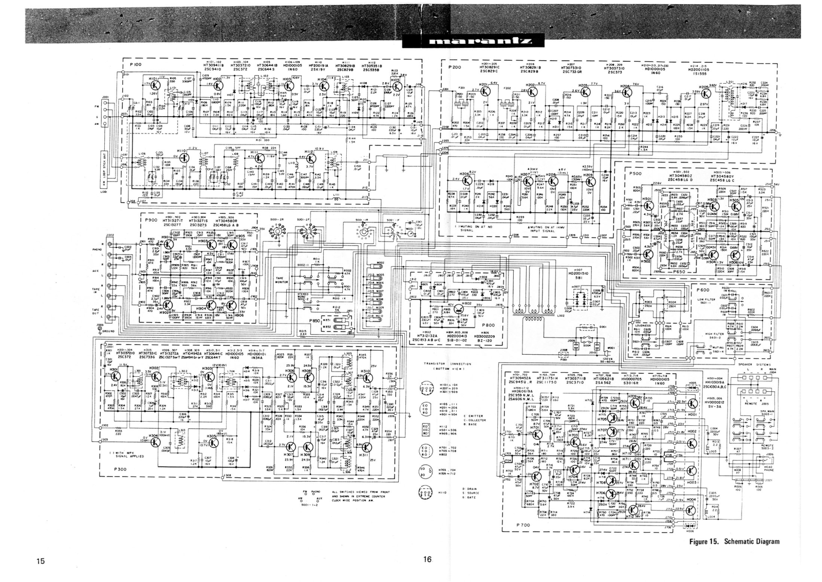 Marantz 2220 Schematic