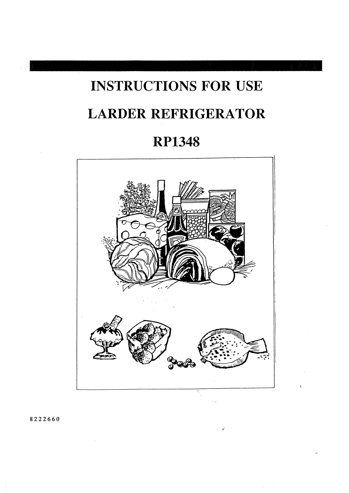 Zanussi RP1348 User Guide