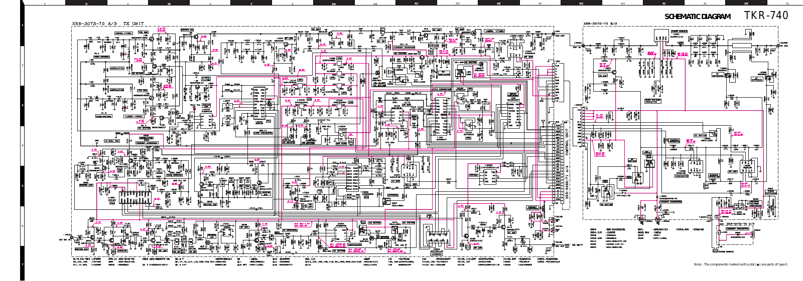 Kenwood TKR-740 Schematics 3