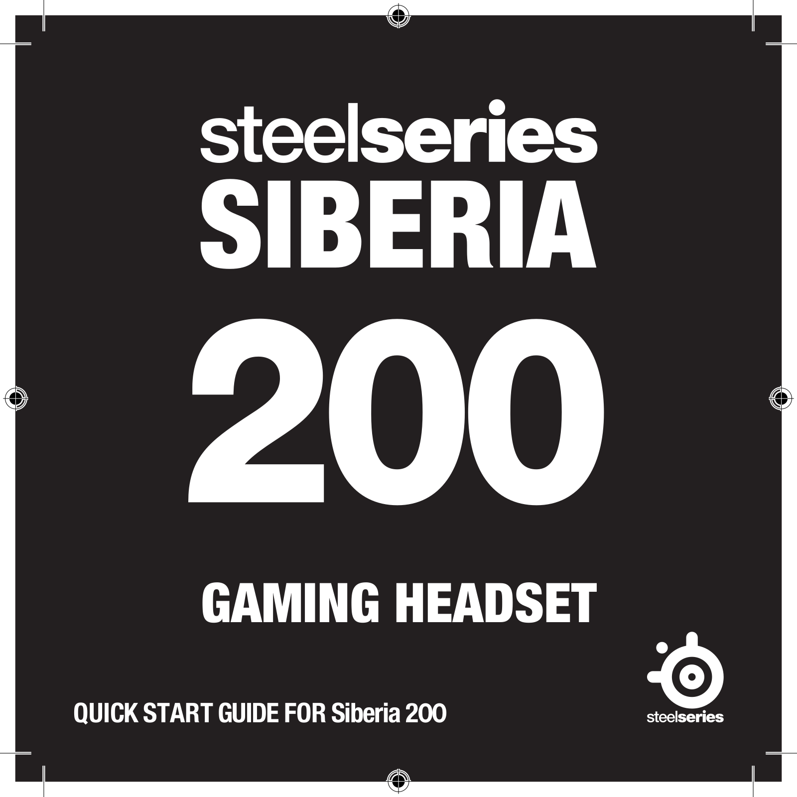 Steelseries Siberia 200 User Manual