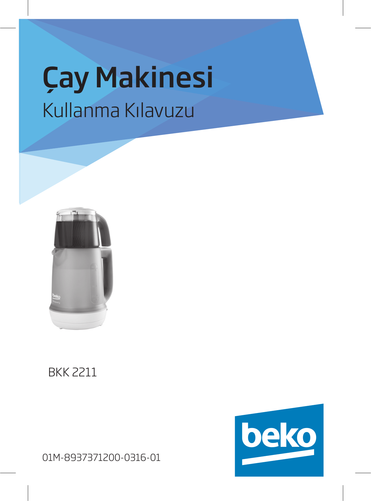 Beko BKK 2211 User manual