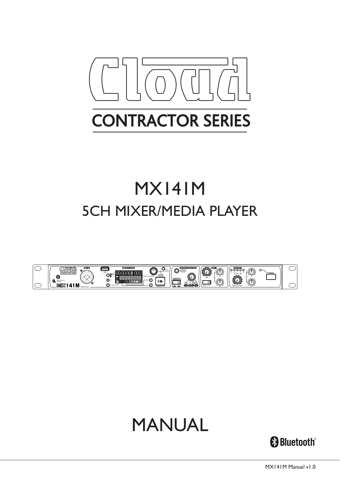 Cloud MX141M, Contractor Series User Manual