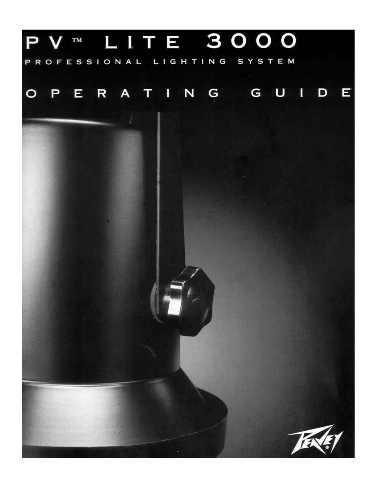 Peavey PV LITE 3000 Operating guide