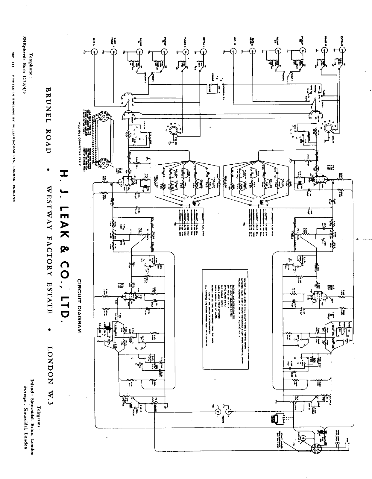 Leak PRE-3 Schematic