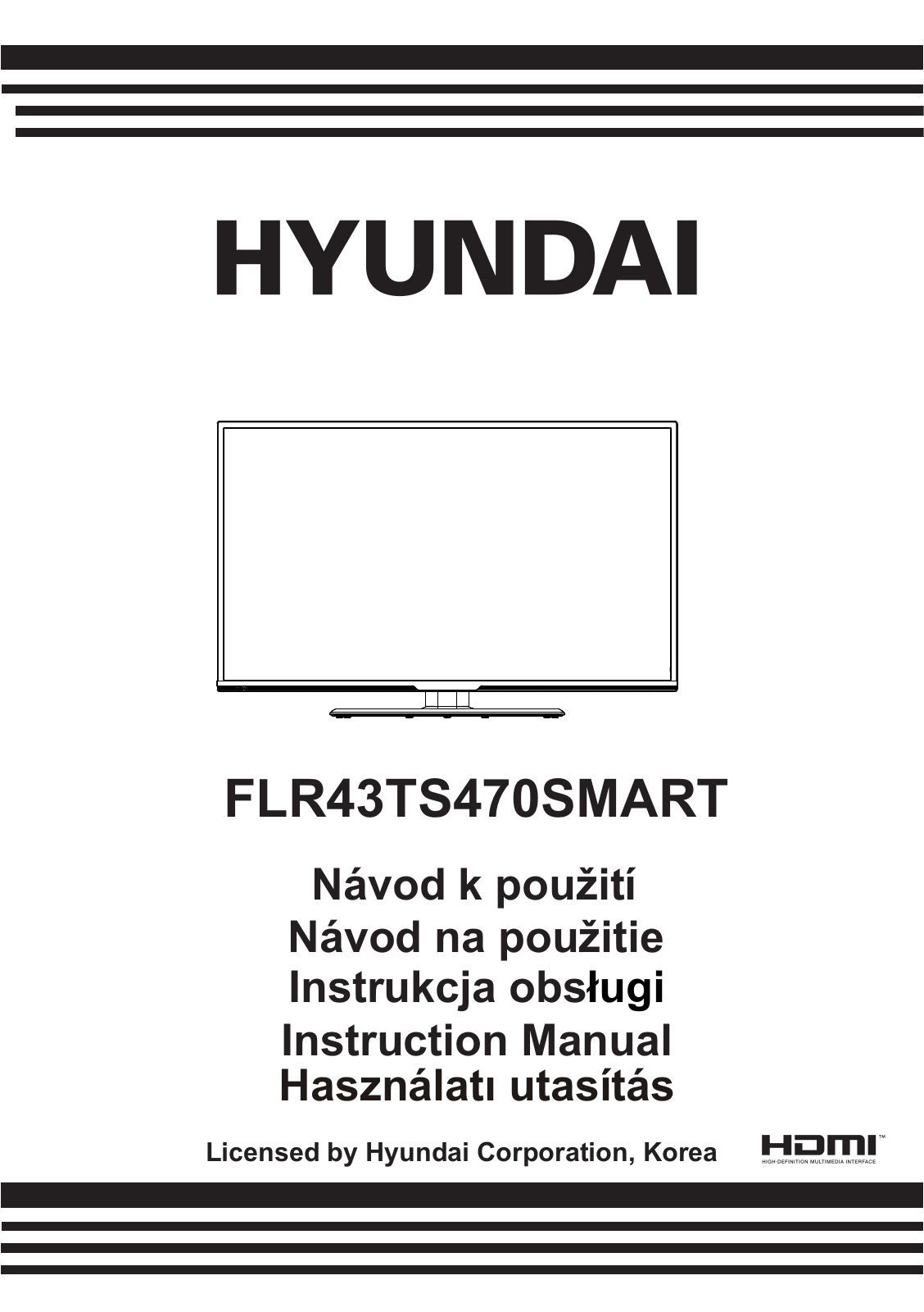 Hyundai FLR 43TS470 SMART User Manual