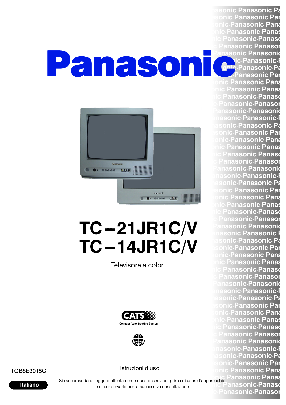 PANASONIC TC-21JR1CV, TC-14JR1CV User Manual