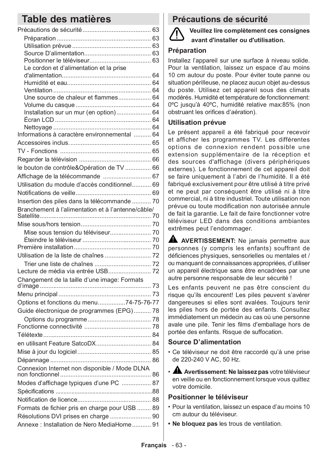 Telefunken D40F185A3C User guide