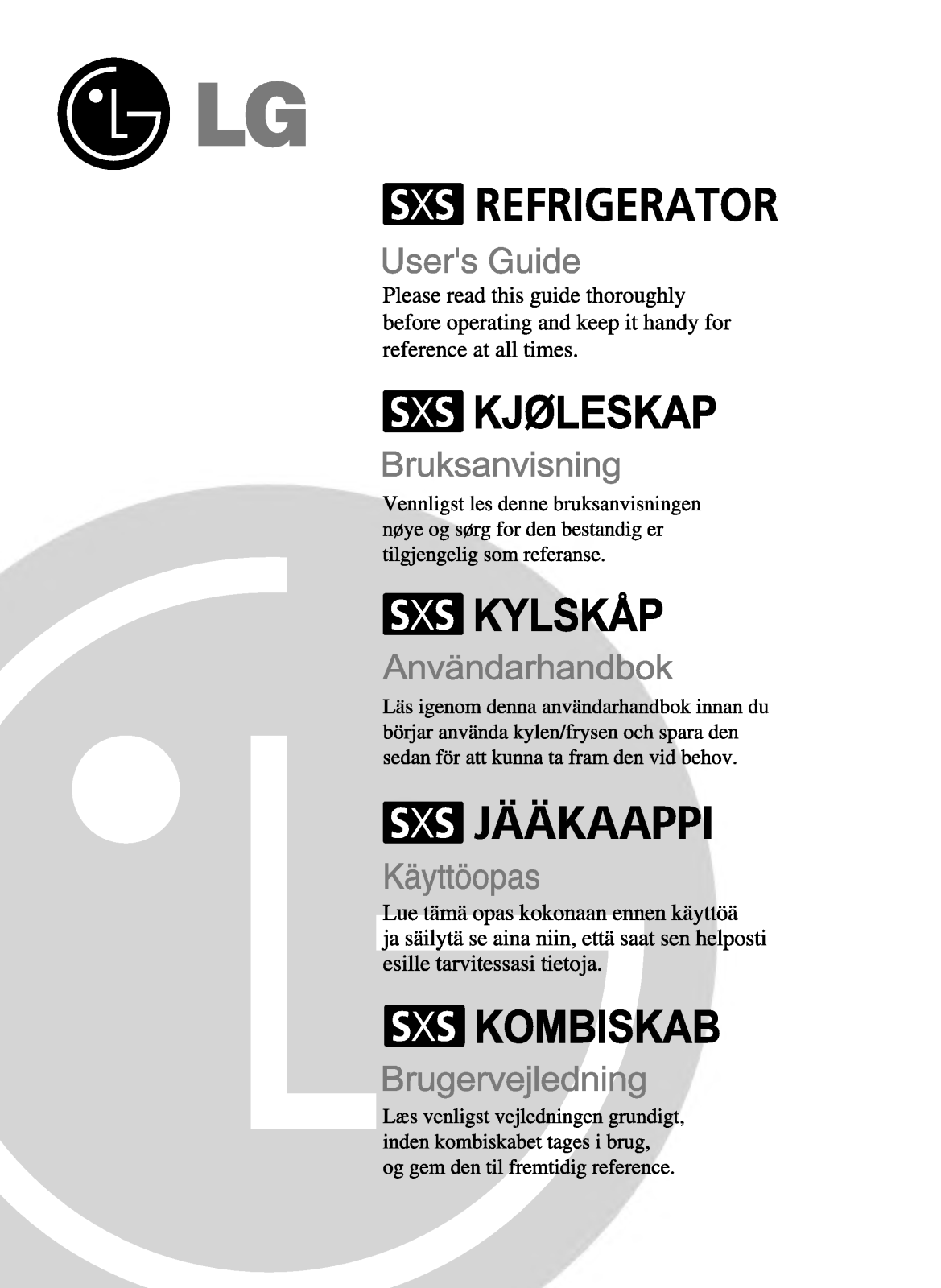 Lg GC-A207CTBK User Manual