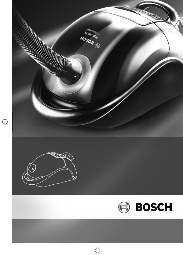 Bosch BSG81000 operation manual