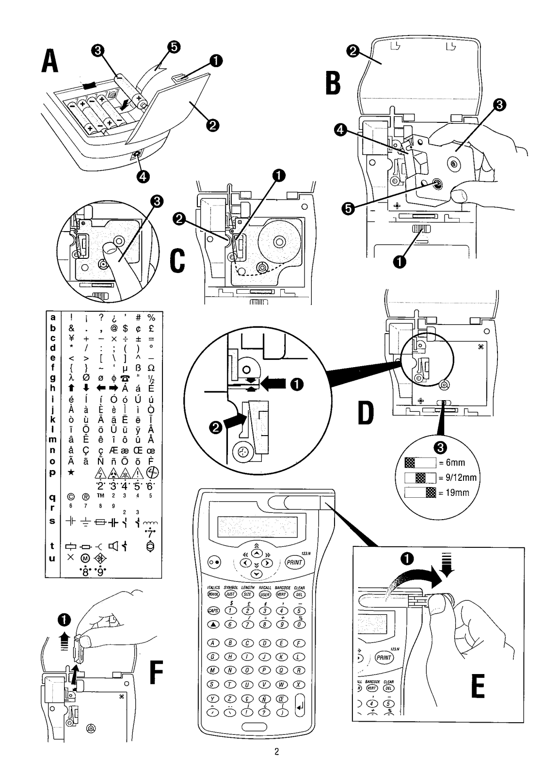 DYMO 2000 User's Manual