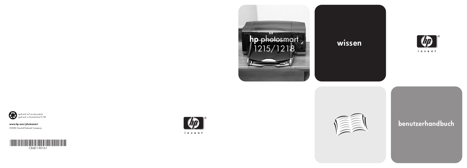 HP PhotoSmart 1215, PhotoSmart 1218 User's Guide