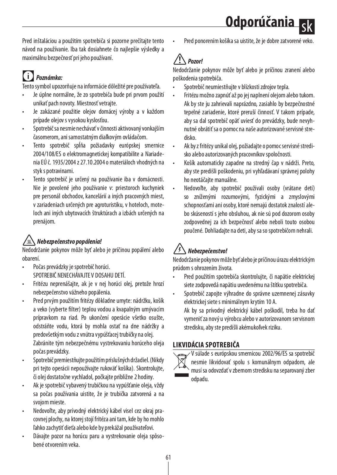 Delonghi F38436 Instruction manuals