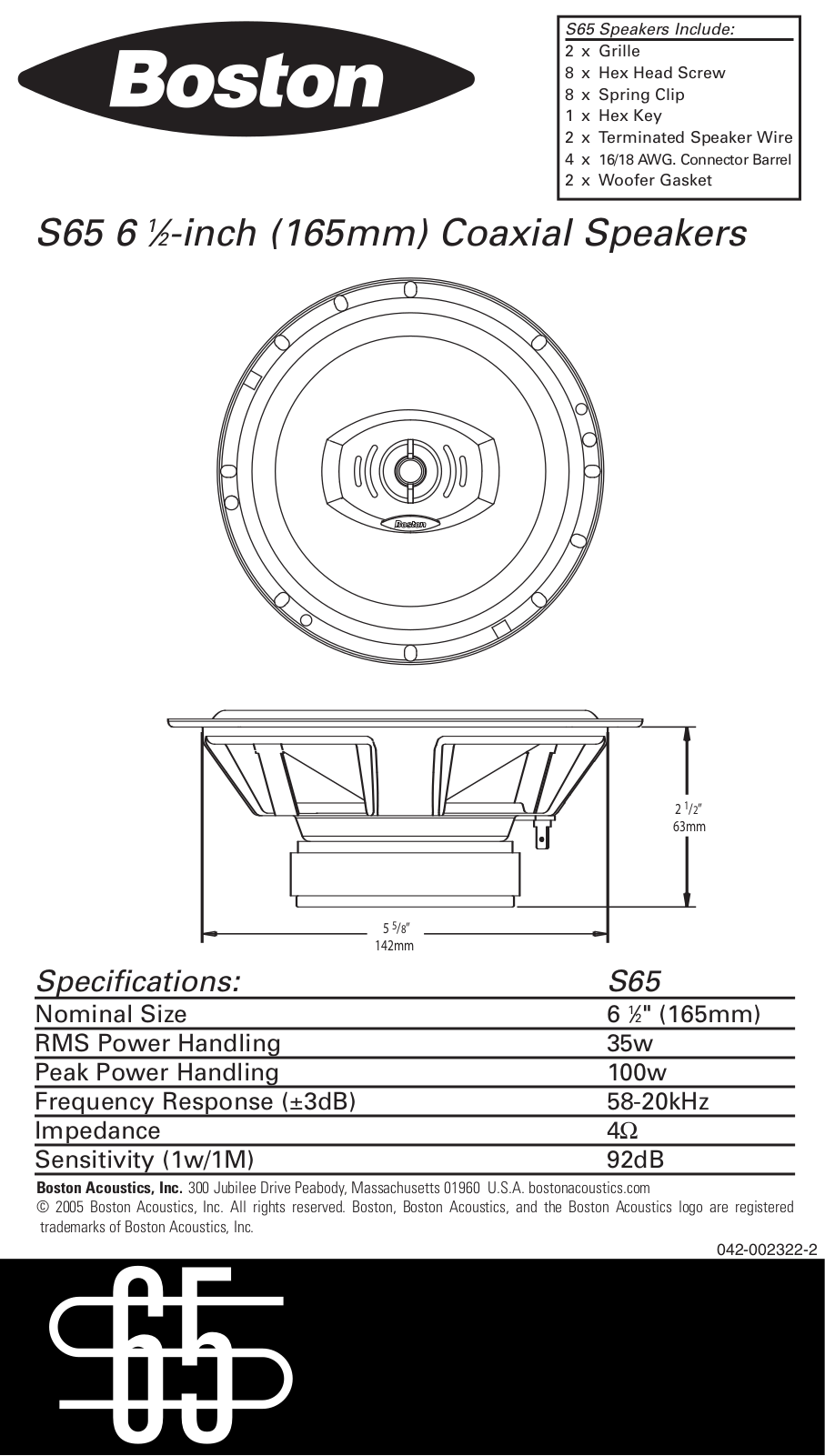 Boston Dynamics S65 User Manual - ManualMachine.com