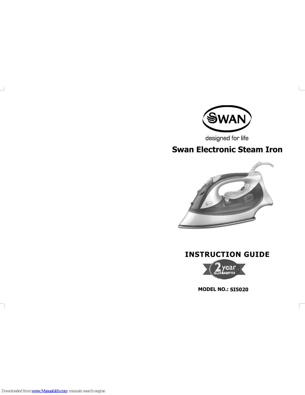 Swann SI5020 Instruction Manual